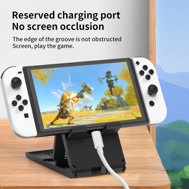 Factory Wholesale Stand for Nintendo Switch/Switch OLED/Switch LITE Adjustable Foldable Play Stand