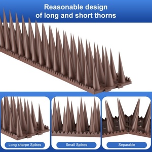 Púas Antipájaros Flexibles y Doblables para Protección Contra Palomas y Gatos, para Techos, Vallas, Balcones y Uso en Exteriores - Product Image 5