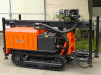 Foreuse rotative Kaishan pour puits d'eau de 200 m de profondeur, alimentée au diesel, facile à utiliser, avec pompe, moteur, boîte de vitesses, roulement et engrenages 95000N