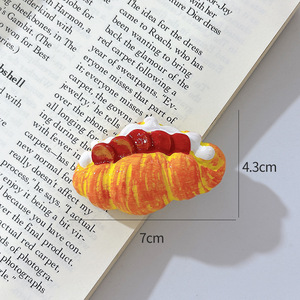 2025 New 3D Art Deco Style Resin Fridge Magnets Delicious Food Magnetic <b>Stickers</b> with Magnetic Effect for Refrigerator - Product Image 5
