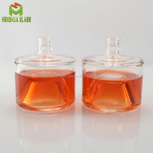 Oem odm mini bouteille en verre en forme de cylindre de 100 ml pour liqueur, vodka, flacon d'<span class=keywords><strong>alcool</strong></span>, tequila <span class=keywords><strong>gin</strong></span> avec bouchon en plastique - Product Image 5