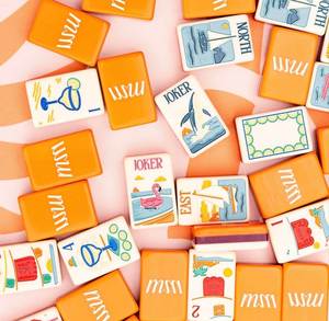Juego de Mahjong Personalizado de 160 Piezas, Acrílico de 3 Capas, Estilo Americano, Color Amarillo, para Noches de Juego, Disponible en Fábrica, Venta al Por Mayor - Product Image 1