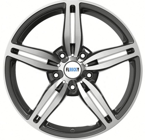 Jantes en aluminium Flrocky 13 <span class=keywords><strong>14</strong></span> 15 16 17 18 <span class=keywords><strong>pouces</strong></span> <span class=keywords><strong>5</strong></span> <span class=keywords><strong>trous</strong></span> pour camion/<span class=keywords><strong>remorque</strong></span> avec finition argentée pour voiture BMW - Product Image 2
