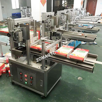 Machine semi-automatique de collage et de scellage de boîtes à colle thermofusible pour biscuits, snacks, jouets, cadeaux et boîtes en papier
