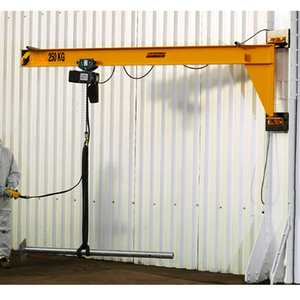 رافعة عمودية مثبتة على الأرض أو الحائط بذراع متحرك سعة 2 طن ورافعة ذراعية سعة <span class=keywords><strong>1</strong></span> طن بسعر مميز - Product Image 1