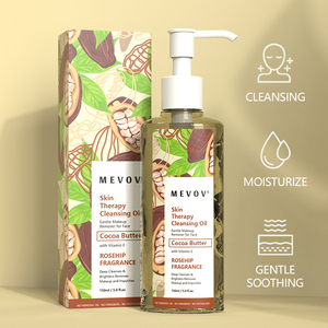 Olio Struccante Lavabile per Pulizia Profonda del Viso con Burro di Cacao, Marchio Privato - Product Image 3
