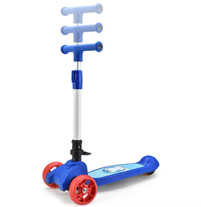 बच्चों के फोल्डिंग सामान के लिए सामान के साथ शीर्ष बिक्री वाला प्रतिष्ठित ट्रॉली सूटकेस, बच्चों के बैग के साथ तीन पहिया बच्चों का स्कूटर - Product Image 5