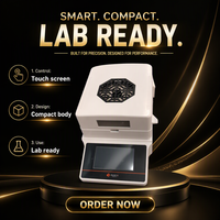 Analizador de Humedad Halógeno DHS16A-120, 120g, Precisión de 0.001g, Medidor de Humedad de Laboratorio para Alimentos, Granos, Materia Prima Química