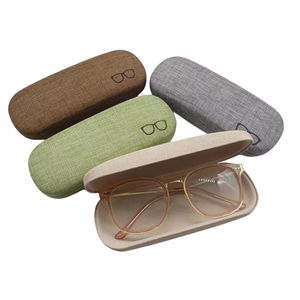 Étui à <span class=keywords><strong>lunettes</strong></span> rigide tendance avec logo personnalisé, étui à <span class=keywords><strong>lunettes</strong></span> <span class=keywords><strong>en</strong></span> <span class=keywords><strong>cuir</strong></span>, étui à <span class=keywords><strong>lunettes</strong></span> de soleil et boîte d'emballage pour <span class=keywords><strong>lunettes</strong></span> - Product Image 1