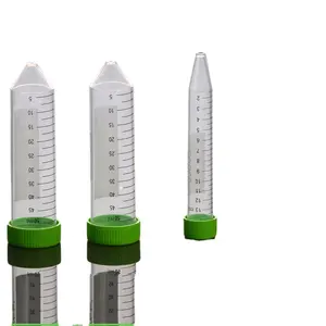 Sorfa Medical Science Disposable Laboratory Self Standing Cornical Tube 15ml Plastic Centrifuge Tube