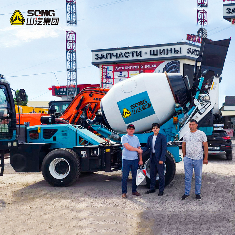Small 0 8CBM Self loading Concrete