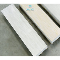 Plan de travail en pierre acrylique solide blanc durable pour la maison et l'hôtellerie