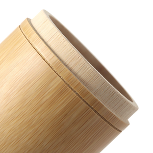 กระป๋องชาไม้ไผ่แบบมีฝาปิดสนิท พิมพ์โลโก้ได้  สำหรับเก็บชา กาแฟ ธูป  และบรรจุภัณฑ์แบบมีซีล - Product Image 3