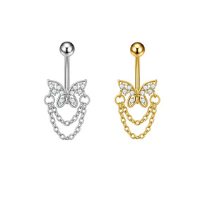 Gioielli <span class=keywords><strong>per</strong></span> Piercing Corporeo Freya Designer Fashion, <span class=keywords><strong>Anello</strong></span> <span class=keywords><strong>per</strong></span> Ombelico in Acciaio Inossidabile all'Ingrosso <span class=keywords><strong>per</strong></span> Donne, Orecchini <span class=keywords><strong>Helix</strong></span> Fluttuanti - Product Image 2