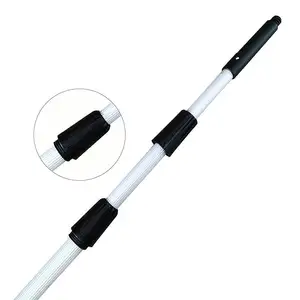 Adjustable Aluminum Extension Handle Durable Telescopic Threaded Steel Window Cleaning Poles