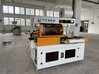 Machine d'emballage thermique de scellant latéral de boîte de carton cosmétique automatique Film rétractable de scellant de barre en L
