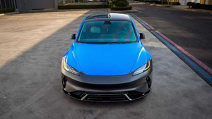 Kit Carrozzeria per <span class=keywords><strong>Tesla</strong></span> <span class=keywords><strong>Model</strong></span> <span class=keywords><strong>3</strong></span>, Aggiornamento Stile AE, Materiale Plastico PP, Paraurti Anteriore - Product Image 2