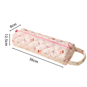 Sac de rangement multifonctionnel pour outils capillaires floraux, grande capacité, portable, léger, sac cosmétique pour sèche-<span class=keywords><strong>cheveux</strong></span> - Product Image 6