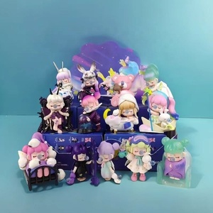 100% Authentique Figurine d'<span class=keywords><strong>action</strong></span> en vinyle de la série Nanci's Dream, modèle de personnage, boîte mystère, 12 boîtes/ensemble, labubu - Product Image 4