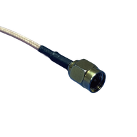 Cable de Señal Coaxial de Baja Atenuación con Conectores BNC/SMA/M5, Impedancia de 50 Ohmios, 1 Año de Garantía para Pruebas de Emisión Acústica