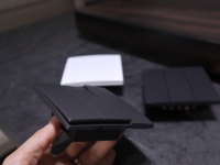 Nuevo Interruptor y Enchufe Eléctrico con Diseño Curvo y Sensación de Piel, Panel de PC, Enchufe de 13A para Hogar y Hotel