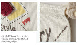 <span class=keywords><strong>Tapisserie</strong></span> murale en coton tissé avec imprimés, Style moderne, pour chambre d'enfant, 1 pièce, Boho, offre spéciale - Product Image 5