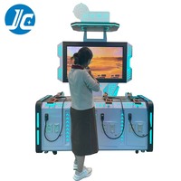 Vente chaude 4-Player Shooting Gun Arcade Simulator Garantie 1 an-Machine de tir High-Tech Gun Fight