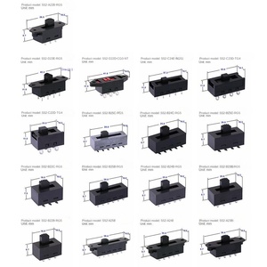 Basculer l'interrupteur Interrupteur de direction de ventilateur de plafond coulissant en gros Interrupteur à glissière en plastique - Product Image 6
