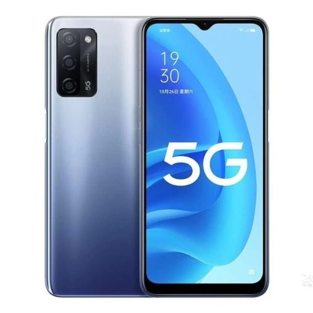 OPPO A55 5G Smartphone with MediaTek Dimensity 700 Octa-core Processor 5000mAh Battery 10W Charging Android 11 English Language