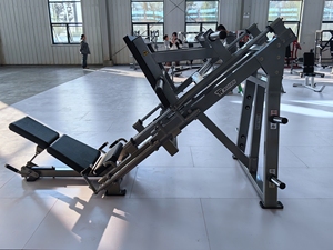 Presse à jambes linéaire pour <span class=keywords><strong>musculation</strong></span>, <span class=keywords><strong>machine</strong></span> à plaques de poids Rosen Fitness, tube en acier galvanisé, usage commercial - Product Image 2