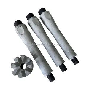 Rotor e eixo personalizados de grafite carbono densidade 1.85g/cm3
