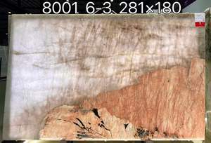 קוורציט פטגוניה ורוד למטבח, סלון, בית יוקרה, מלון, קישוט קיר, קריסטל גדול ורוד מאלסקה - Product Image 5