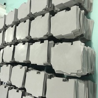 Feuille d'isolation thermique résistante aux déchirures, coussin isolant en silicone pour composants électroniques