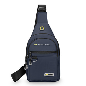 Mochila de Hombro Individual Elegante para Hombre, Bolso de Pecho Multicapa, Nueva Mochila Cruzada Moderna con Diseño Inclinado, Bolsos de Mensajero para Hombre - Product Image 3