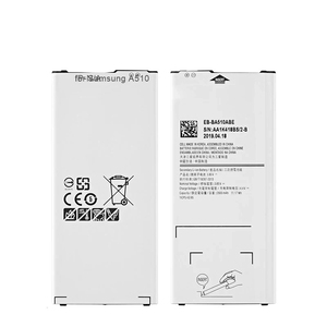 EB-BA510ABE de batterie au lithium-ion pour <span class=keywords><strong>Samsung</strong></span> <span class=keywords><strong>Galaxy</strong></span> <span class=keywords><strong>A5</strong></span> <span class=keywords><strong>2016</strong></span>/2015/2017/2018 A510 A510F A5100 A510M A510K A510S batterie cellulaire - Product Image 1
