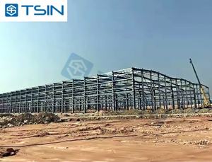 现代设计高品质镀锌轻钢车间建筑起重机系统集成，适合办公用途，ISO9001认证 - Product Image 5