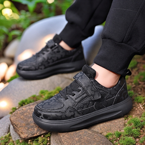 Chaussures de course légères et respirantes pour garçons et filles, fermeture à scratch, chaussures pour enfants d'âge scolaire - Product Image 3