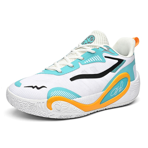 Chaussures de basketball pour hommes à haute adhérence, maille ventilée, soutien enveloppant de la cheville, semelle en caoutchouc antidérapante, baskets de terrain - Product Image 3