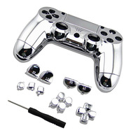 Coque de remplacement pour manette PS4, en ABS durable, installation facile avec tournevis