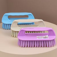 Brosse de nettoyage ergonomique JY 1030 pour la lessive, en PP durable, pour un lavage domestique sans effort des vêtements