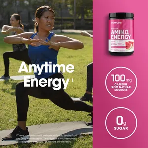 Sıcak satış OEM spor beslenme ön egzersiz Protein tozu adam ve kadınlar için PreWorkout enerji tozu içecek karışımı