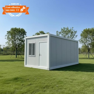 Maison conteneur modulaire préfabriquée 20 pieds 40 pieds, maison habitable préfabriquée portable, maison conteneur mobile détachable - Product Image 1