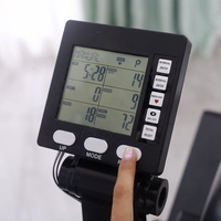 Remero comercial resistencia al aire máquina de remo de aire gimnasio fitness máquina de remo de aire
