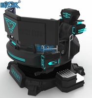 Machine d'arcade de jeu de voiture 9d, à trois écrans, 360 degrés, simulateur de course Vr, pour conduire, nouveau