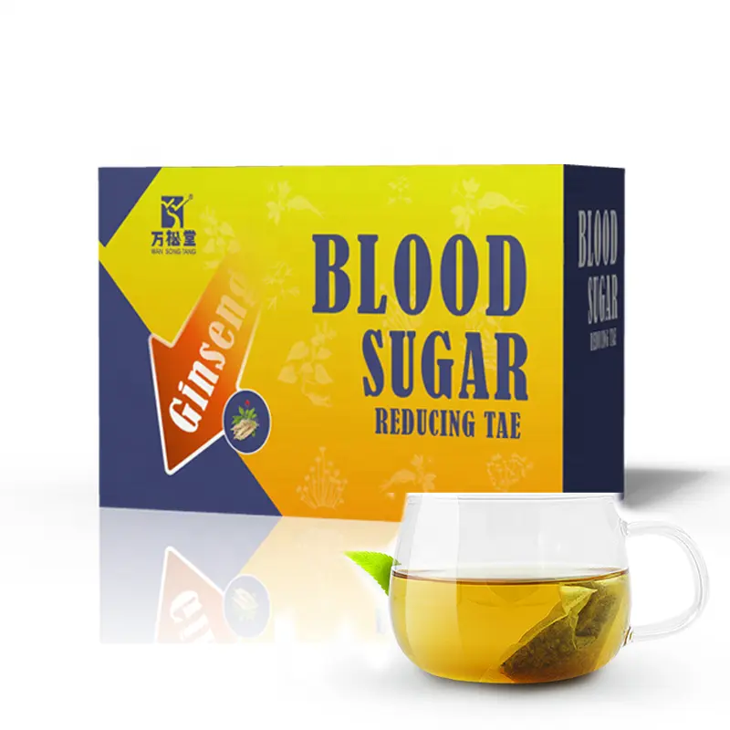 HACCP ISO22000 GMP เดิมผู้ผลิตเสนอโรคเบาหวานชาน้ำตาลในเลือดสมดุลชา