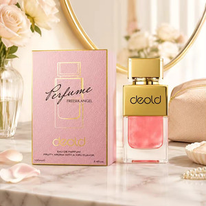 Perfume Deold Freesia Angel para Mujer, EDP, 100 ml, Fragancia Rosa con Brillo, Aroma Floral y Frutal, Empaque de Regalo de Lujo - Product Image 1