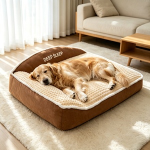 Pet Bed Eco-Friendly Velvet Sofa Cover Protector Washable Solid Pattern Pet-Proof <b>Mat</b> for Dogs <b>Cats</b> Small Winter - Product Image 2
