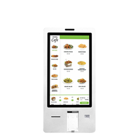 Distributeur de tickets tout-en-un Terminal de point de vente avec système de gestion de files d'attente de Restaurant de caisse kiosque d'impression de tickets