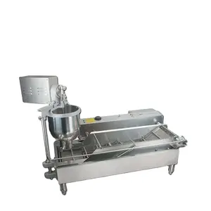 Profesional pequeño Mini Donut Maker Freidora Making Glazing Glazer Machine Precio