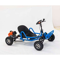 Kart à essence YLC 63.3cc 90cc 212cc, buggy de course, kart cross, vitesse maximale 30-70 km/h pour enfants et adultes